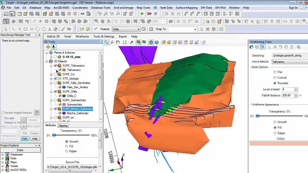 Modelado implícito y visualización 3D